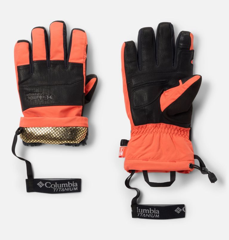 Men's Peak Pursuit II Gloves, Color: Zing, image 2