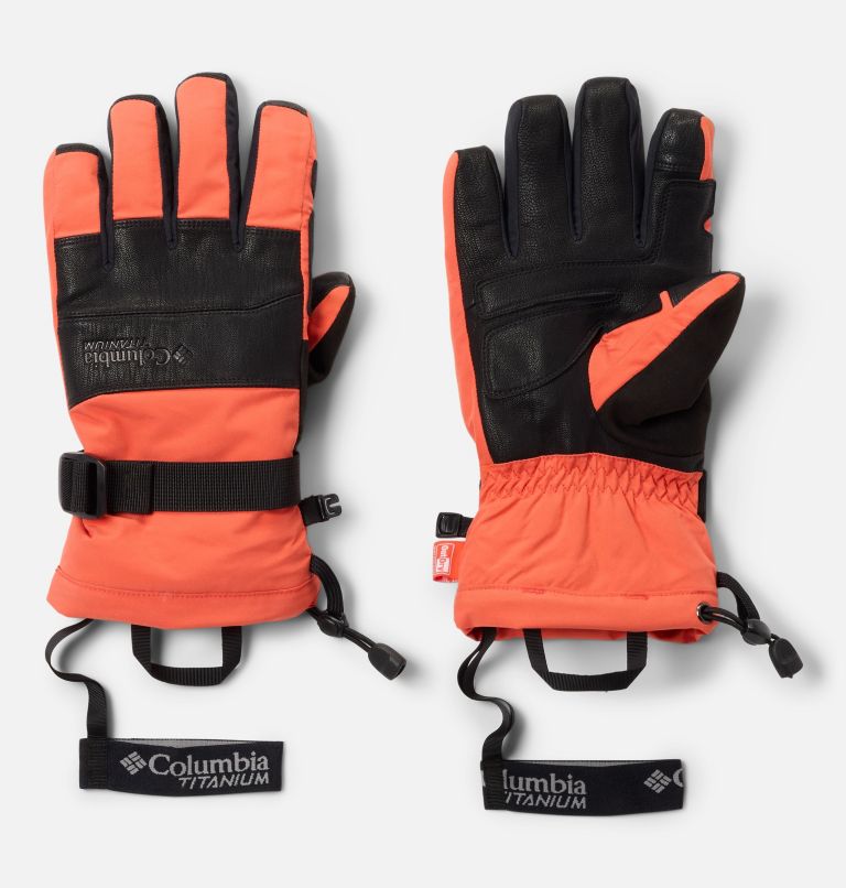 Men's Peak Pursuit II Gloves, Color: Zing, image 1