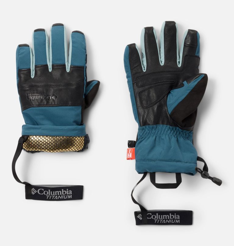 Women's Peak Pursuit II Gloves, Color: Everblue, Crushed Blue, image 2