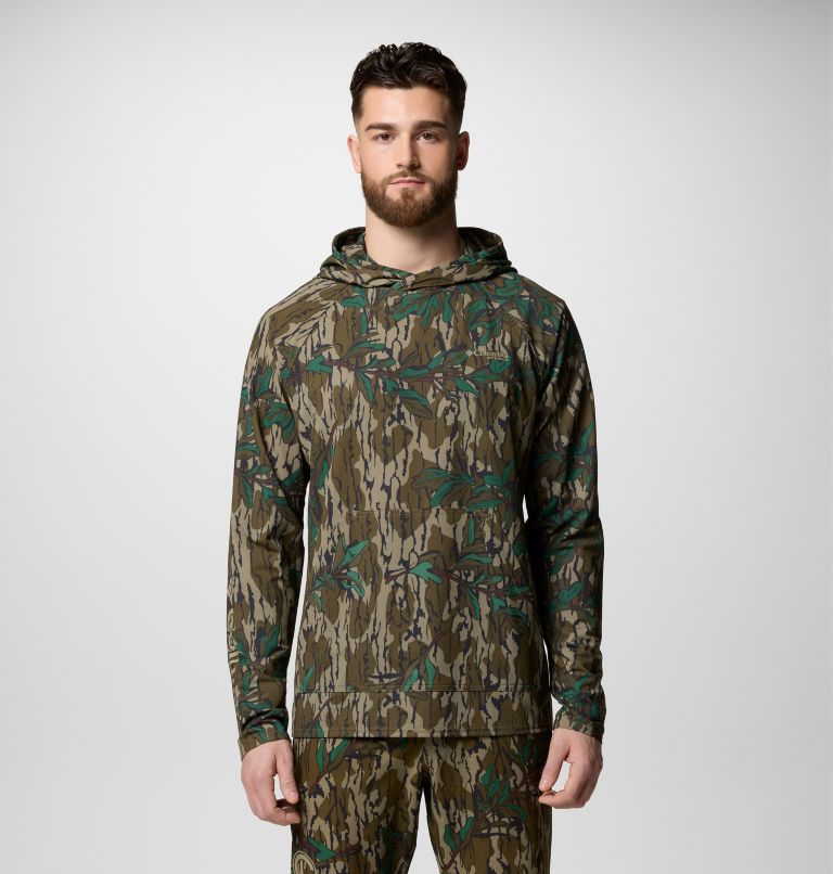 CSC PHG X Luke Combs Tech Camo Hoodie, Color: Mossy Oak Greenleaf Camouflage, image 1