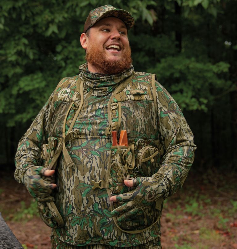 CSC PHG X Luke Combs Tech Camo Hoodie, Color: Mossy Oak Greenleaf Camouflage, image 10