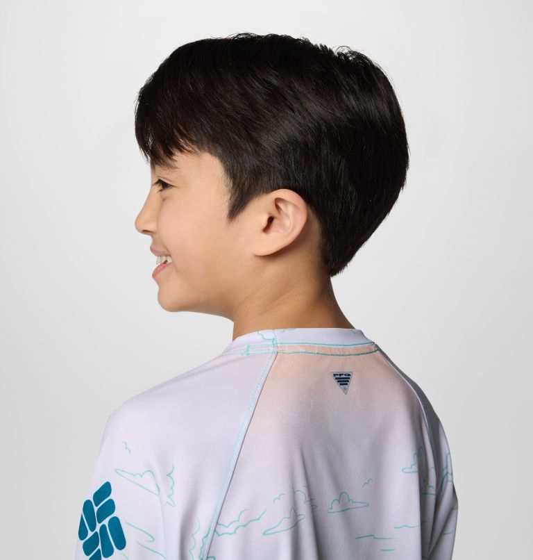 Kids' CSC x Disney PFG Terminal Tackle Long Sleeve Shirt, Color: Gulf Stream, image 5
