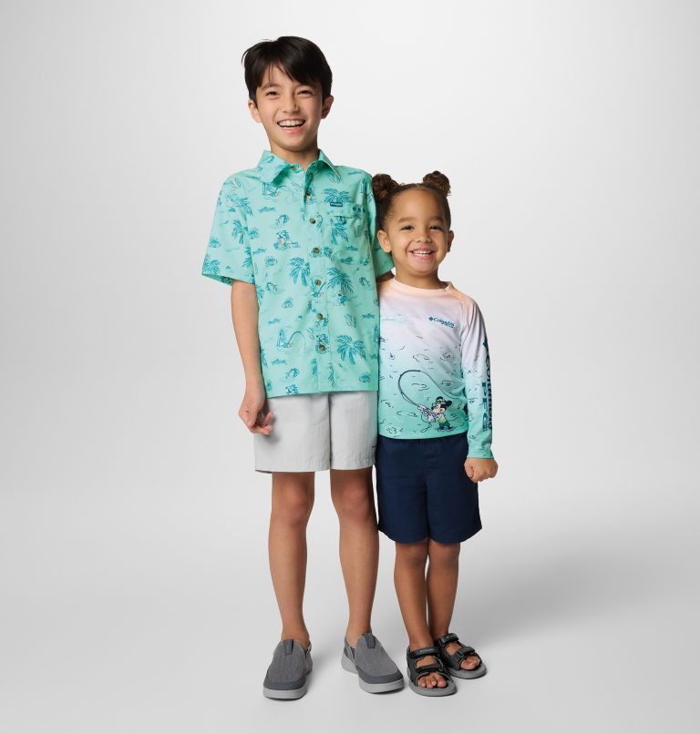Toddler CSC x Disney PFG Terminal Tackle Long Sleeve Shirt, Color: Gulf Stream, image 10