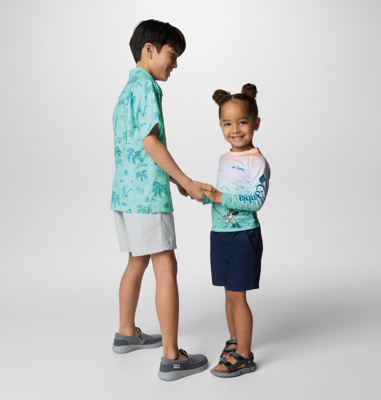 Toddler CSC x Disney PFG Terminal Tackle Long Sleeve Shirt, Color: Gulf Stream, image 11