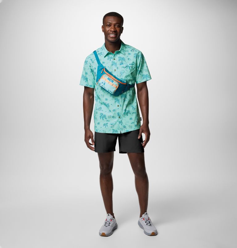 Men's CSC X Disney PFG Super Slack Tide Shirt, Color: Gulf Stream, image 6