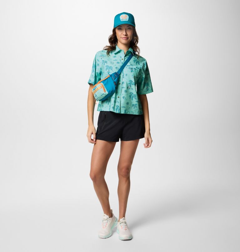Women's CSC x Disney PFG Super Slack Tide Shirt, Color: Gulf Stream, image 8