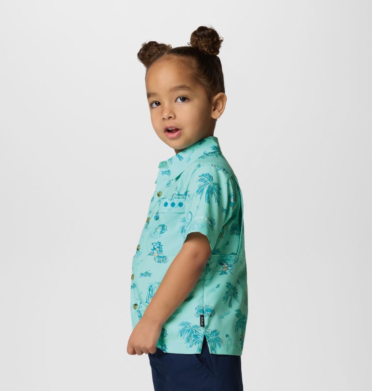 Toddler CSC x Disney PFG Super Slack Tide Shirt, Color: Gulf Stream, image 3