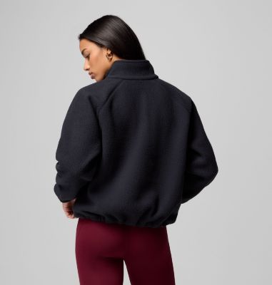 Pile bouclé con abbottonatura a metà lunghezza Jasper Ridge da donna, Color: Black, image 7