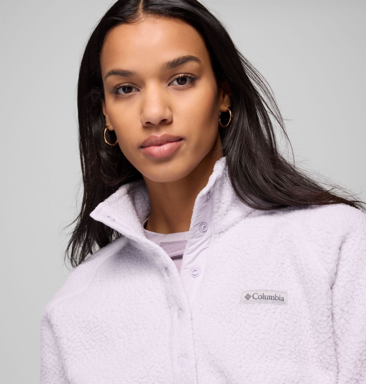 Women's Jasper Ridge™ Pebbled Fleece Half Snap | 551 | XS 5