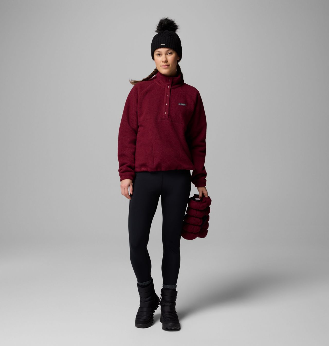 Women's Jasper Ridge™ Pebbled Fleece Half Snap 2