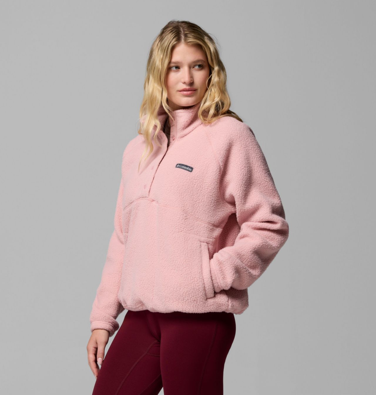 Women's Jasper Ridge™ Pebbled Fleece Half Snap 4