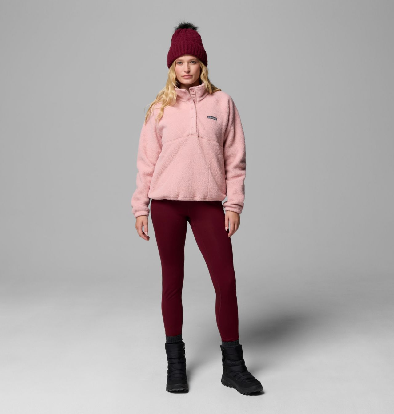 Women's Jasper Ridge™ Pebbled Fleece Half Snap 2