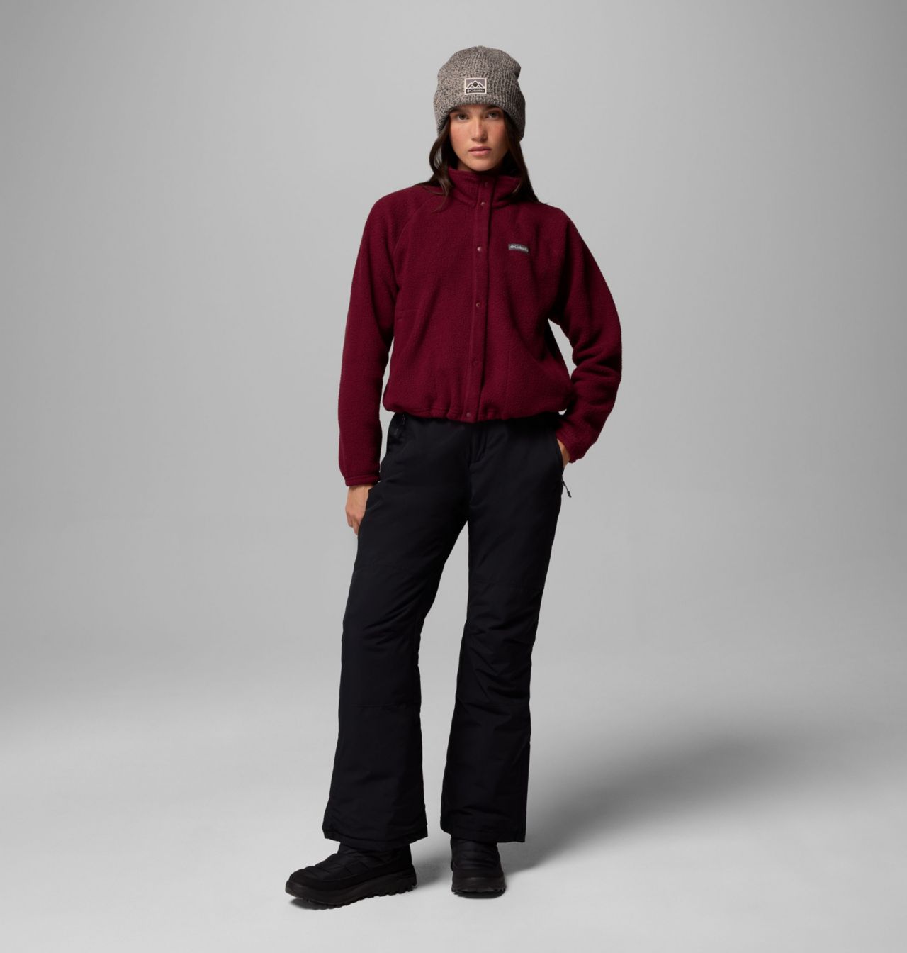 Women's Jasper Ridge™ Pebbled Fleece Full Snap | 624 | XL 2