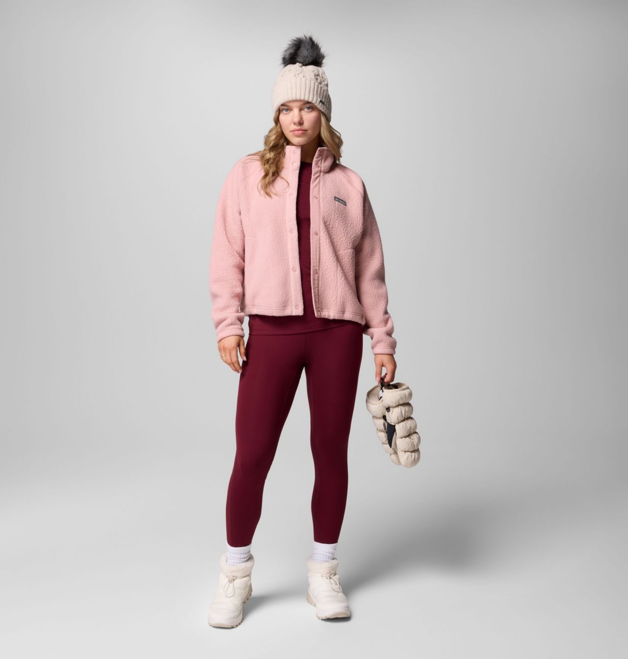 Women's Jasper Ridge™ Pebbled Fleece Full Snap | 624 | XL