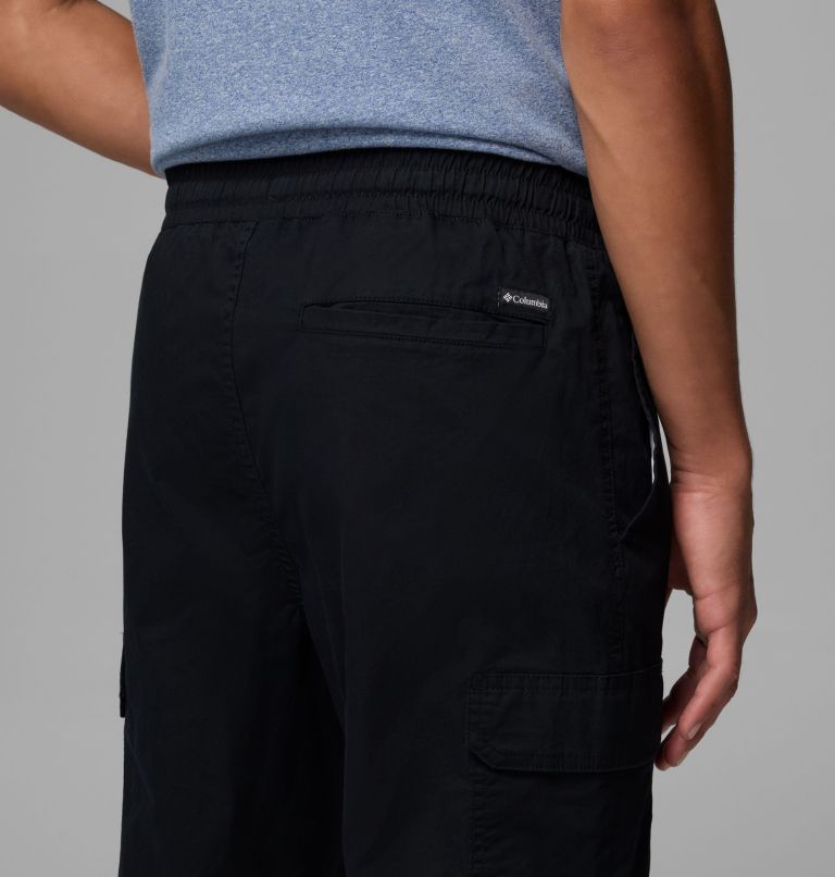 Men's Rapid Rivers Pull-On Cargo Trousers, Color: Black, image 7