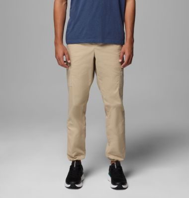 Men's Rapid Rivers Pull-On Cargo Trousers, Color: Ancient Fossil, image 1