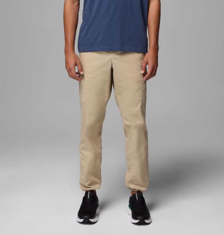 Men's Rapid Rivers Pull-On Cargo Trousers, Color: Ancient Fossil, image 1