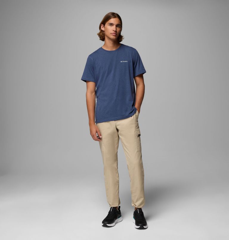 Men's Rapid Rivers Pull-On Cargo Trousers, Color: Ancient Fossil, image 2
