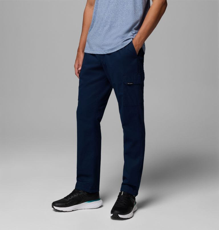 Men's Rapid Rivers Pull-On Cargo Trousers, Color: Collegiate Navy, image 4