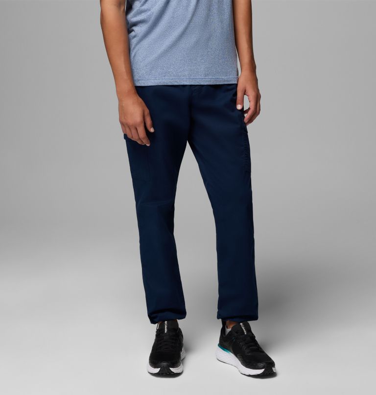 Men's Rapid Rivers Pull-On Cargo Trousers, Color: Collegiate Navy, image 5