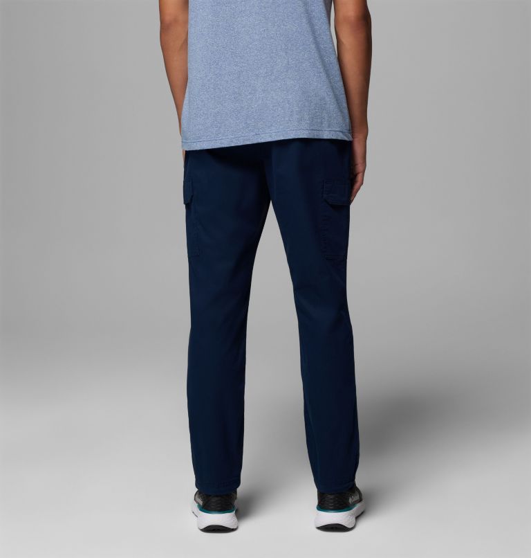 Men's Rapid Rivers Pull-On Cargo Trousers, Color: Collegiate Navy, image 3