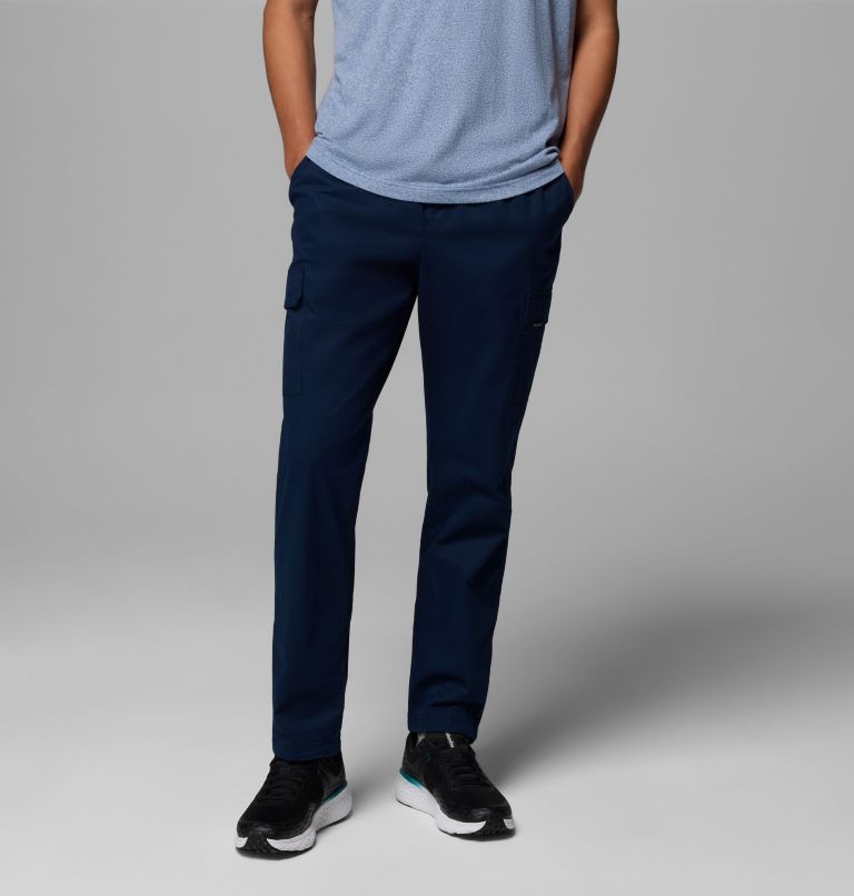 Men's Rapid Rivers Pull-On Cargo Trousers, Color: Collegiate Navy, image 1