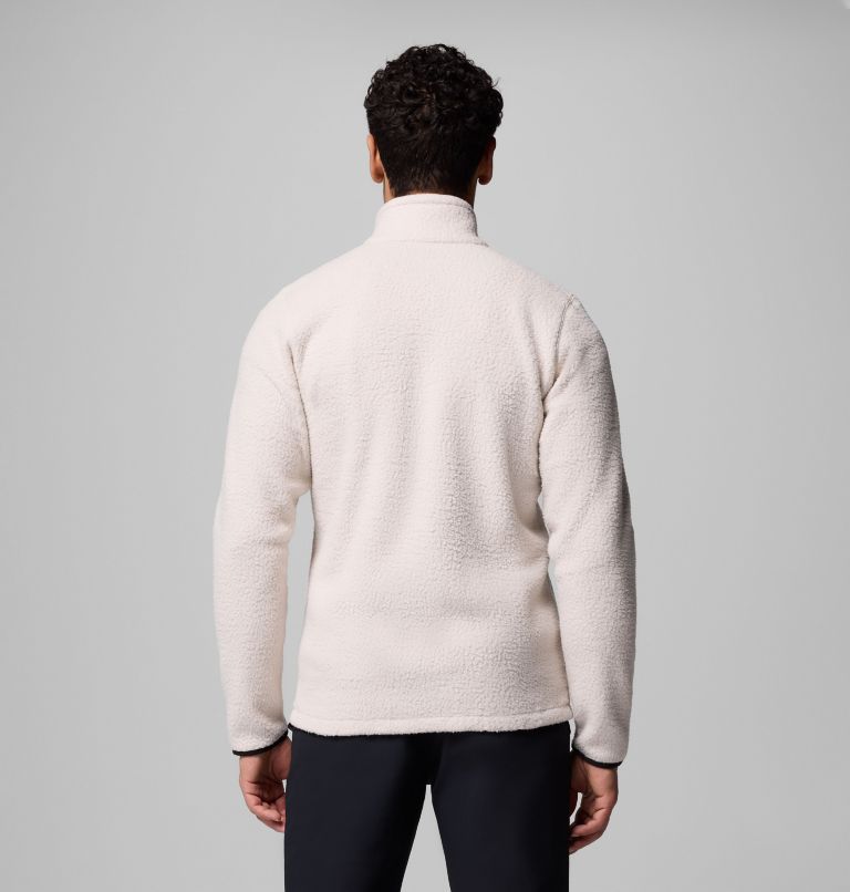 Men's Jasper Ridge Pebbled Full Zip Fleece, Color: Dark Stone, Black, image 3