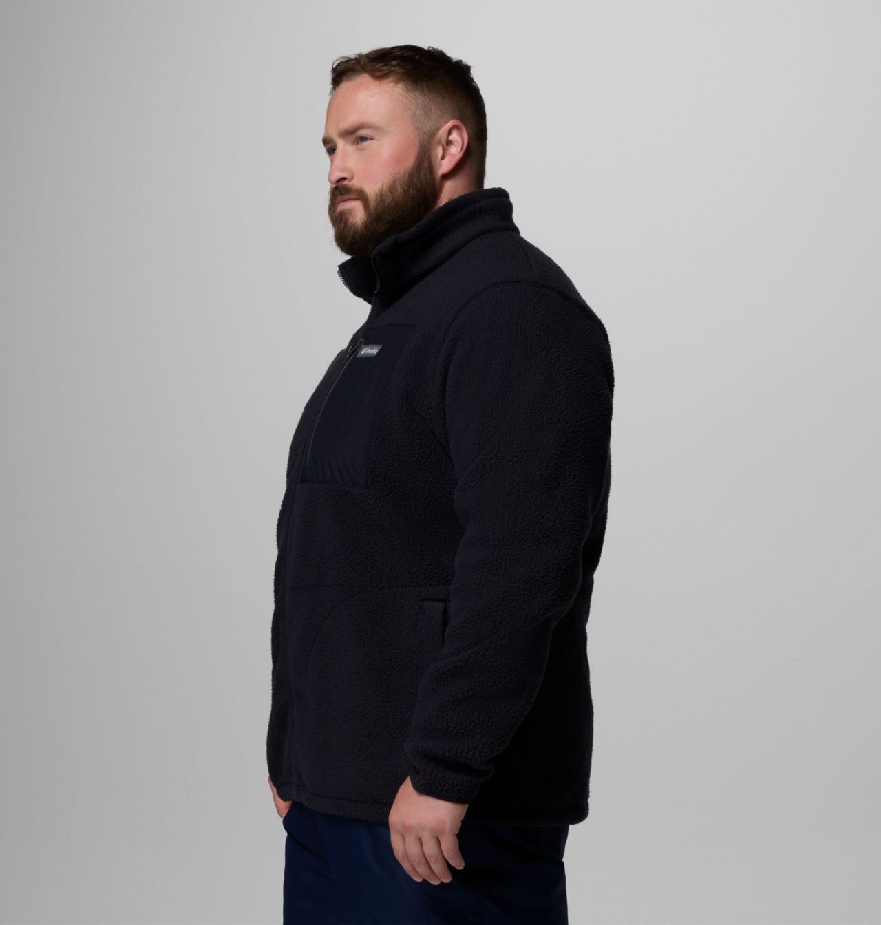 Men's Jasper Ridge™ Pebbled Full Zip Fleece - Big 4