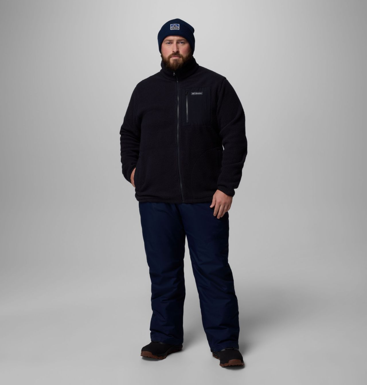 Men's Jasper Ridge™ Pebbled Full Zip Fleece - Big 2