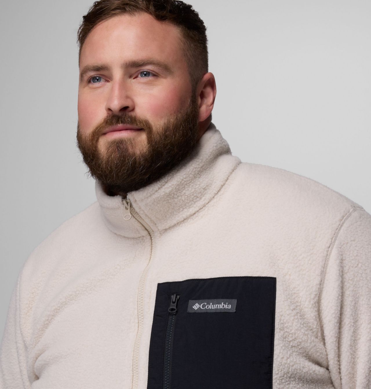 Men's Jasper Ridge™ Pebbled Full Zip Fleece - Big | 278 | 5X 6