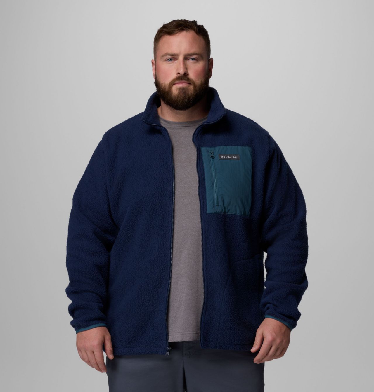 Jasper Ridge™ Pebbled Full Zip Fleece | 464 | 4X 5