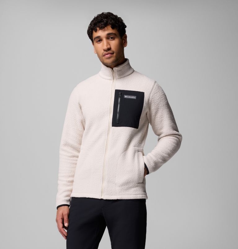 Men's Jasper Ridge Pebbled Full Zip Fleece - Tall, Color: Dark Stone, Black, image 1