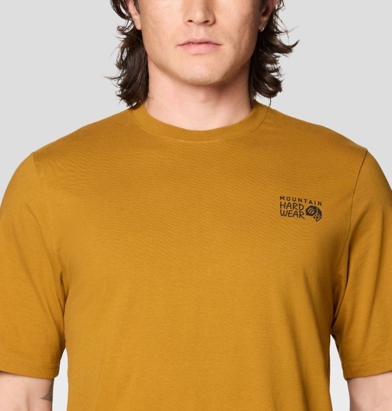 Men's MHW Box Logo Short Sleeve, Color: Underbrush, image 4