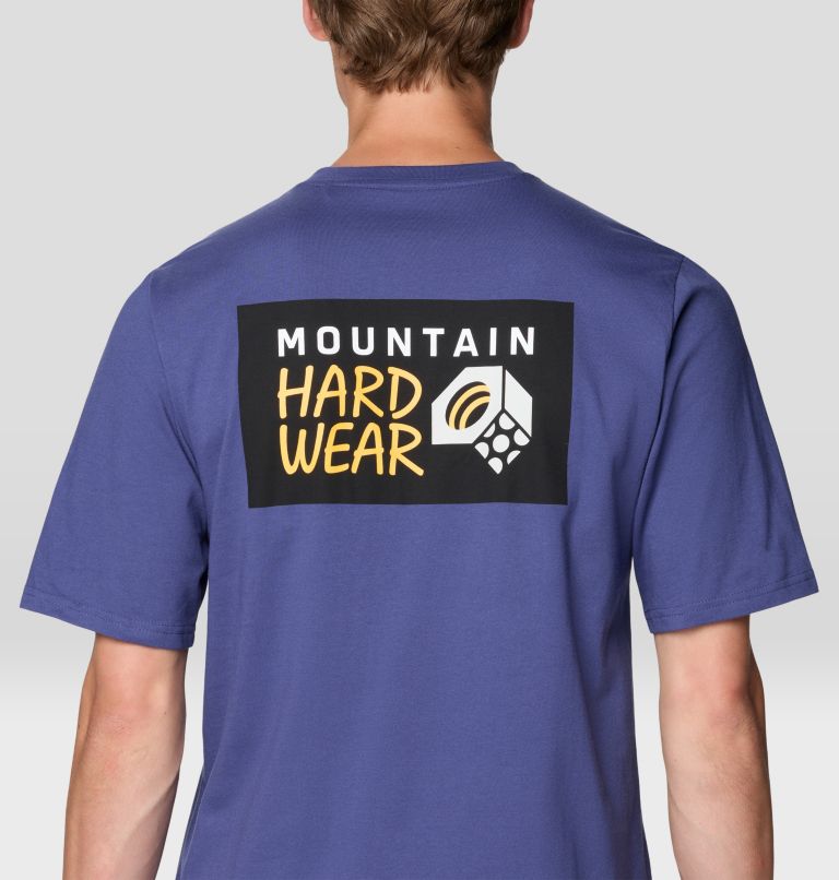 Men's MHW Box Logo Short Sleeve, Color: 532, image 5