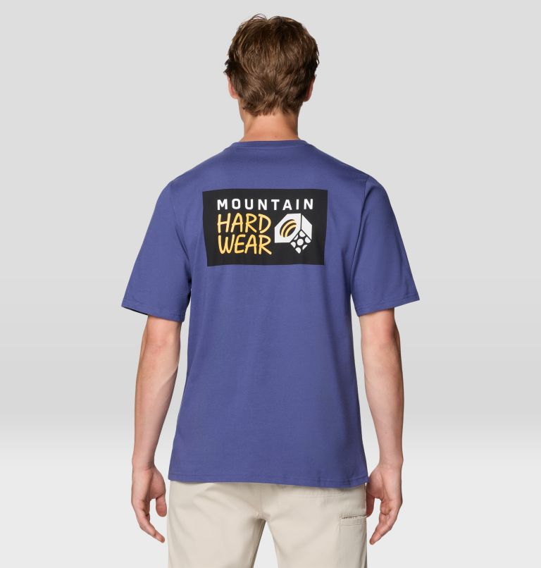 Men's MHW Box Logo Short Sleeve, Color: 532, image 2