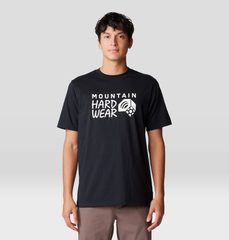 Men's MHW Logo Short Sleeve, Color: Black, image 5