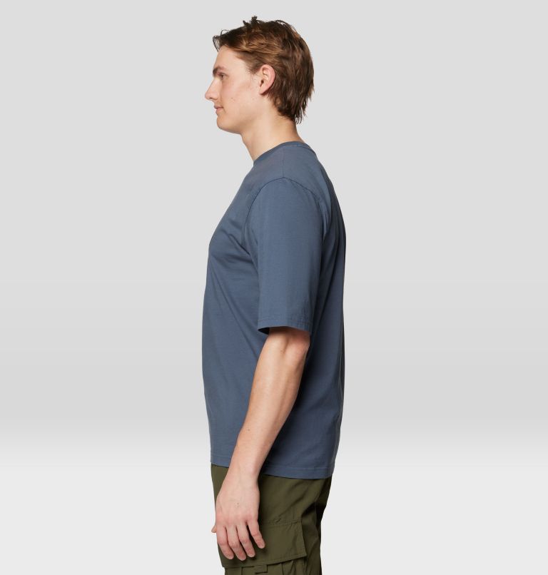 Men's MHW Logo Short Sleeve, Color: Moon Blue, image 3