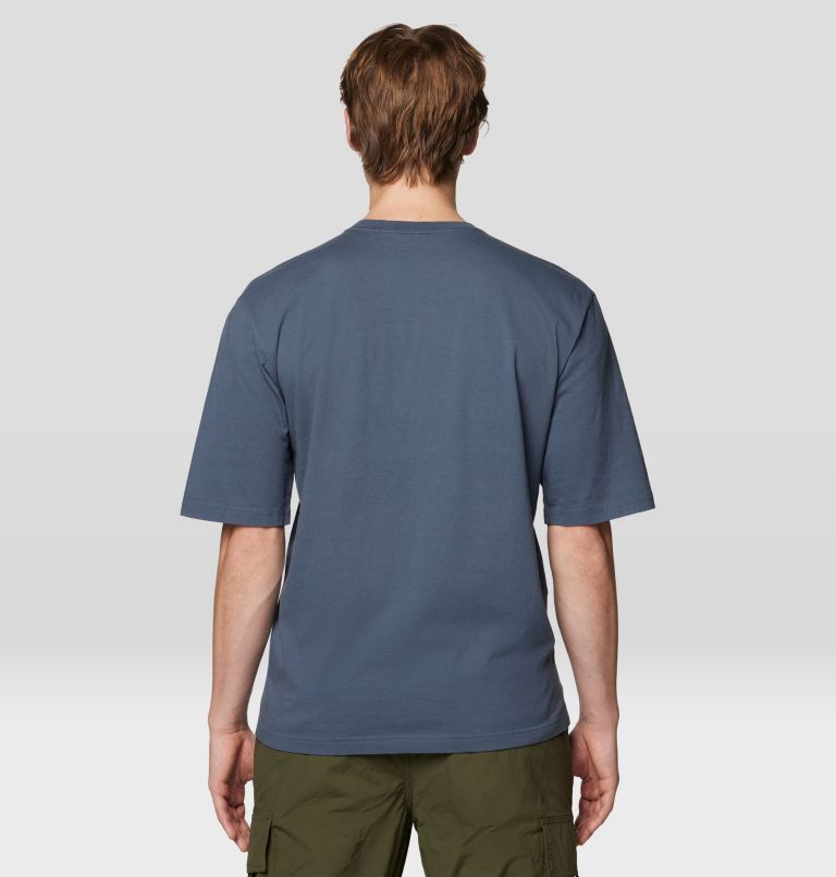 Men's MHW Logo Short Sleeve, Color: Moon Blue, image 2