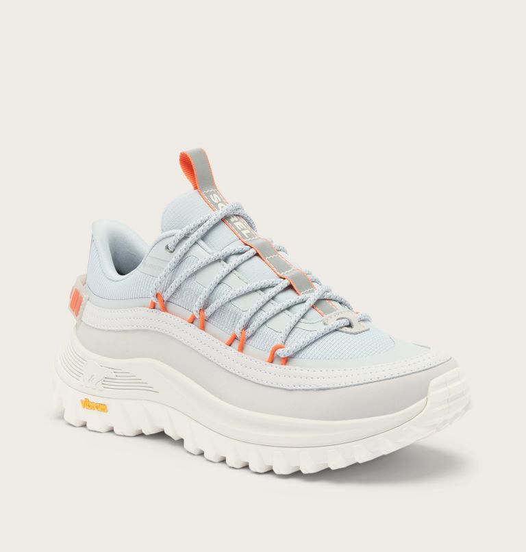 CALLSIGN HORIZON LOW GTX Women's Waterproof Sneaker, Color: Arctic Whisper, Optimized Orange, image 6