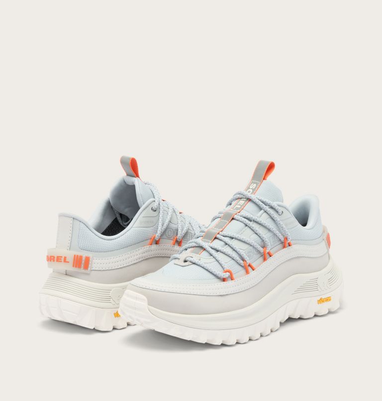 CALLSIGN HORIZON LOW GTX Women's Waterproof Sneaker, Color: Arctic Whisper, Optimized Orange, image 7