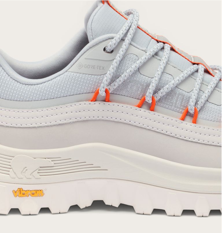 CALLSIGN HORIZON LOW GTX Women's Waterproof Sneaker, Color: Arctic Whisper, Optimized Orange, image 9