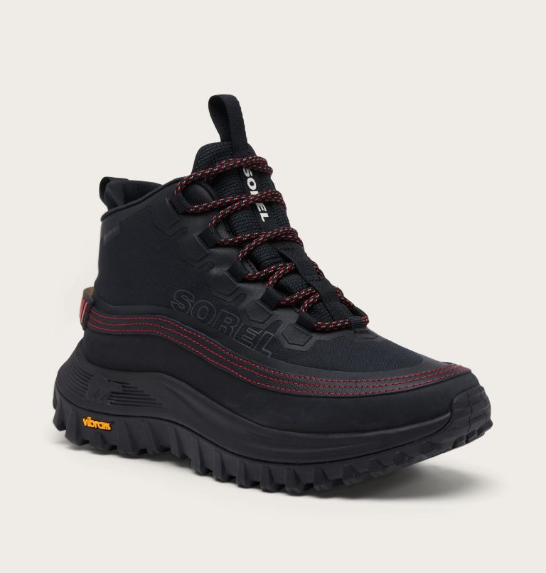 CALLSIGN HORIZON MID GTX Women's Waterproof Sneaker, Color: Black, Bright Red, image 6