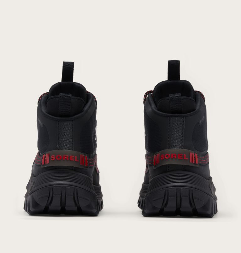 CALLSIGN HORIZON MID GTX Women's Waterproof Sneaker, Color: Black, Bright Red, image 2