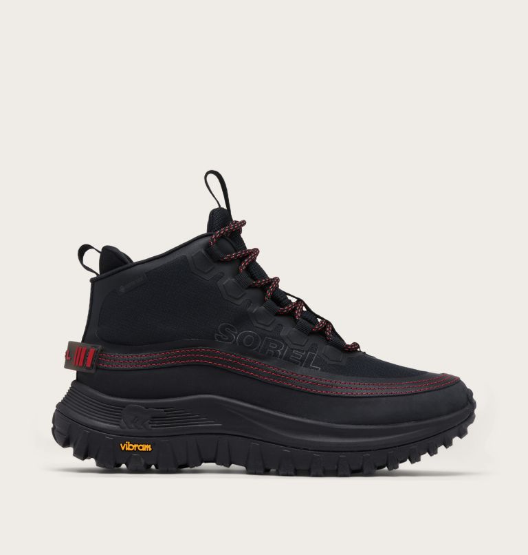 CALLSIGN HORIZON MID GTX Women's Waterproof Sneaker, Color: Black, Bright Red, image 1