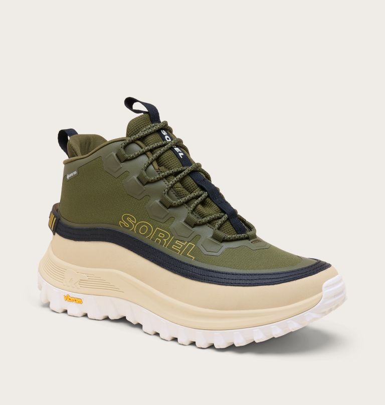 Men's CALLSIGN HORIZON Mid GTX Sneaker, Color: Utility Green, Honey White, image 6