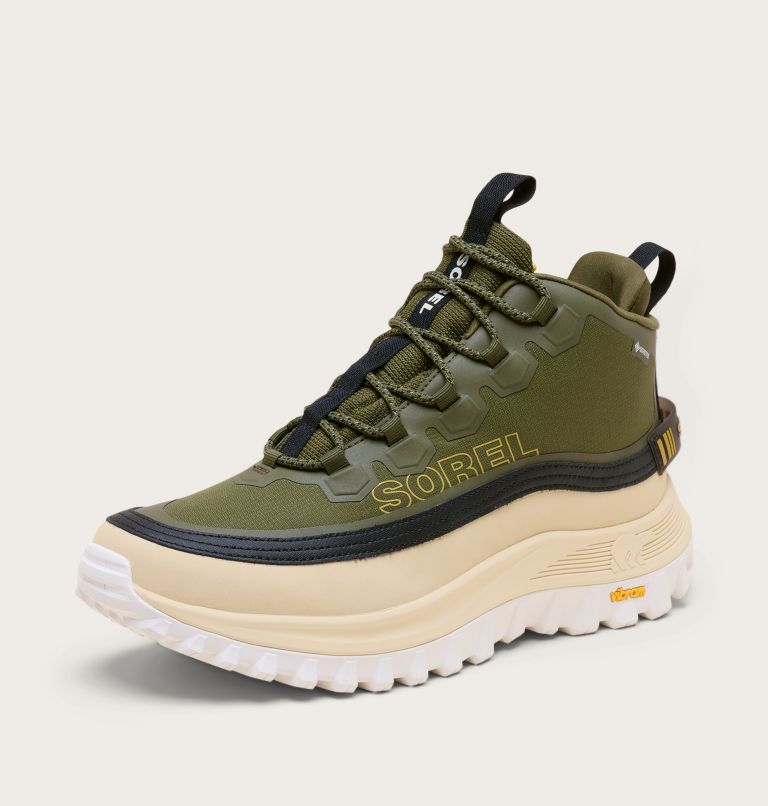 Men's CALLSIGN HORIZON Mid GTX Sneaker, Color: Utility Green, Honey White, image 7