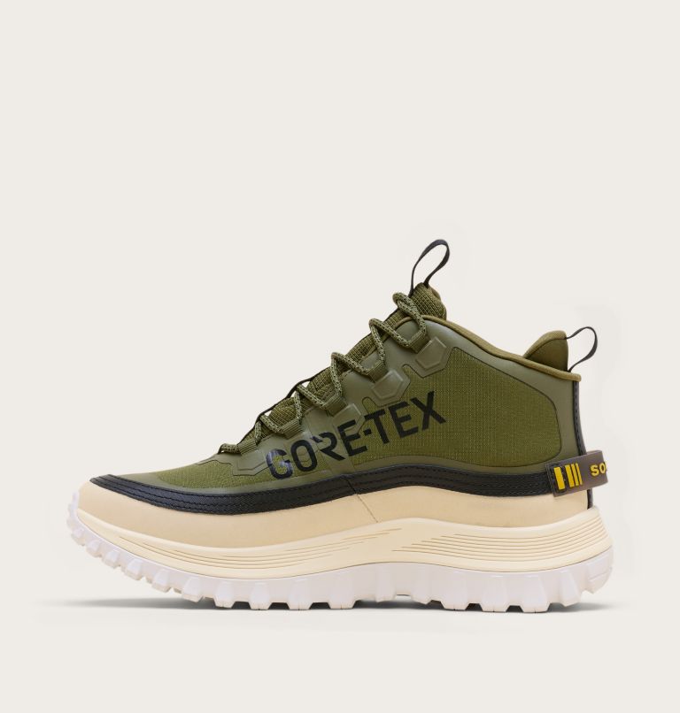 Men's CALLSIGN HORIZON Mid GTX Sneaker, Color: Utility Green, Honey White, image 3