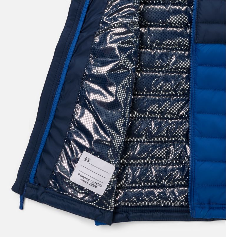Powder Lite Vest | 433 | M, Color: Mountain Blue, Collegiate Navy, image 3