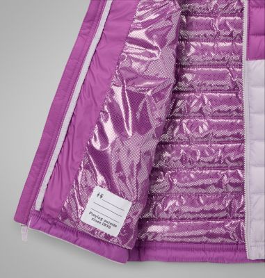 Veste sans manches Powder Lite pour enfant, Color: Lavender Pearl, Razzle, image 9