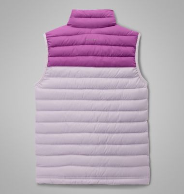 Veste sans manches Powder Lite pour enfant, Color: Lavender Pearl, Razzle, image 8